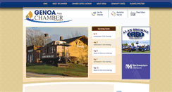 Desktop Screenshot of genoaareachamber.com